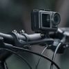 Wozinsky WUG-01B Suport de ghidon pentru ciclocomputer Garmin / cameră și lumină, negru