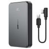 Acefast MagSafe Draadloze Powerbank (M31) 10.000 mAh - 2x USB-C - met USB-C Kabel - 22,5 W - Zwart