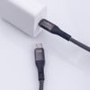 Maxlife magnetický kabel MXUC-11 USB-C - USB-C 1,0 m 100W, černý
