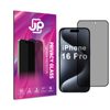 JP Privacy edzett üveg, iPhone 16 Pro, fekete