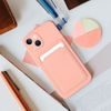Card Case etui, Xiaomi Redmi Note 12 Pro+ 5G, roza