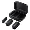 Borofone Kabelloses Lavalier-Mikrofon Lemai (BFK17) USB-C Dual Set für Vlogging und Content Creation - Schwarz