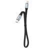 Dudao L10P Cablu USB C - Lightning, PD20W, negru