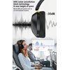 Dudao X22NC Bežične slušalice s ANC i Bluetooth 5.4, bijele