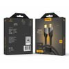 Techsuit Prémiový videokabel NexusVision Pro (CX3) HDMI - HDMI 2.1, 2 m, šedý