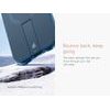 Husă Suritch AirBounce Bumper MagSafe cu Suport și Protecție Cameră, iPhone 17 Pro Max / 18 Pro Max, albastru deschis