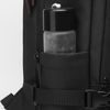 JP Rucksack B15 für Alltag und Freizeit - 48x33x20~25 cm - Schwarz
