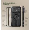 Dexnor MagSafe Case für iPhone 17 Pro / 18 Pro - 360° Kickstand mit Kameraschutz - Schwarz