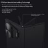 Samsung Galaxy Z Fold 7 vāciņš – Nillkin CamShield Prop Metal Lens ar kameras aizsargu – melns