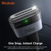 Mcdodo OTG Adapter (OT-8850) USB-C auf MagSafe 3 für MacBook - 140 W - Schwarz