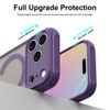 Techsuit HaloFrost II MagSafe Case für iPhone 17 Pro Max / 18 Pro Max - Stoßfeste Schutzhülle - Dark Cherry