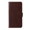 Samsung Galaxy A18 ümbris – Magnet Case nahkümbris – pruun