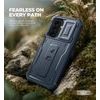 Dexnor 360 Kickstand Schutzhülle für Samsung Galaxy A27 - Camprotector mit Kameraabdeckung und Ständer - Blau