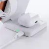 Tech-Protect A56 3v1 MagSafe bezdrôtová nabíjačka, 25 W, Qi2.2, biela