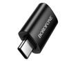Borofone OTG Adapter (BV26C) USB-C auf USB 3.0 - Kompakter Datenübertragungsadapter - Schwarz