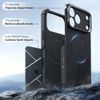 iPhone 17 Pro / 18 Pro vāciņš – ESR Cyber Armor Kickstand ar statīvu – melns