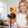 Tech-Protect L03S MagSafe Bluetooth Selfie Stick mit Stativ - Teleskopstange mit Fernbedienung - Schwarz