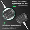 Techsuit CarbonFiber Hoesje voor AirPods Pro 3 - TPU met Karabijnhaak - Zwart