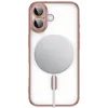 Tech-Protect MagFlex MagSafe Case für iPhone 17 - Magnetische Schutzhülle mit Kameraschutze - Roségold