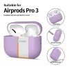 Tech-Protect Σιλικονική Θήκη, Apple AirPods Pro 3, μωβ