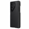 Samsung Galaxy Z Fold 7 vāciņš – Nillkin Synthetic Fiber Pro Magnetic ar S Pen – melns