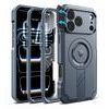 Dexnor MagSafe 360 Kickstand Case für iPhone 17 Pro Max / 18 Pro Max mit Kameraschutz - Blau
