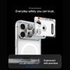 iPhone 18 Pro kaamerakaitse – Spigen Optik Pro XL TR EZ Fit paigaldusraamiga – hõbedane
