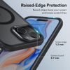 Zaštita ESR CH HaloLock MagSafe iPhone 15, frosted black