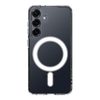 Samsung Galaxy S25 Hoesje - Tactical MagForce - Transparant (Anti-geel) - MagSafe geschikt
