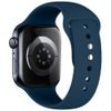 Tech-Protect Silicone rihm Apple Watch 8 / 9 / 10 / 11 / 12 / SE / Ultra (40 / 41 / 42 mm) – tumesinine