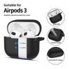 Tech-Protect Θήκη Σιλικόνης, Apple AirPods 3, μαύρη