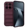 Magic Shield Hoesje voor Xiaomi 17T - Schokbestendig - Wijnrood
