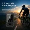 4K Kamera za bicikl s GPS-om, 2" zaslonom, EIS stabilizacijom i LED svjetlom