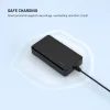 FIXED GaN töltőadapter notebookhoz, USB-C, PD 3.0, 100W, fekete