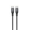 Dudao L3CC kabel USB-C - USB-C, 60W, 2 m, črn