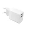 Hálózati töltő FIXED 2x USB, 17W, Smart Rapid Charge, fehér