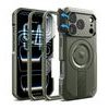 Dexnor MagSafe Case für iPhone 17 Pro / 18 Pro - 360° Kickstand mit Kameraschutz - Grün