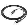 Hoco X88 kabel USB-C - USB-C, PD 3A 60W, 1 m, černý