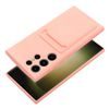 Card Case tok, Samsung Galaxy S23 Ultra, rózsaszín