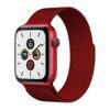 Magnetic Strap pas za Apple Watch 6 / 5 / 4 / 3 / 2 / SE (40 mm / 38 mm), rdeč