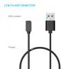 FIXED USB-A töltőkábel Xiaomi Mi Band / Smart Band 8/9/Pro/Active okoskarperecekhez, fekete