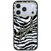 iPhone 17 Pro / 18 Pro ümbris – Karl Lagerfeld HC MagSafe IML Signature Zebra Glitter Gold – must
