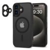 Tech-Protect MagCam MagSafe, iPhone 16, mat črne barve