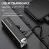 West Biking LED Fahrradlicht Vorderlicht Wasserdicht 1000 Lumen USB-C Aufladbar für MTB und E-Bike - Schwarz