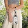 Tech-Protect C10S Crossbody & Wrist tracolla, nero