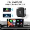 Ασύρματος Προσαρμογέας για CarPlay και Android Auto, Plug & Play, Αλουμίνιο, CA29