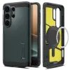 Spigen Tough Armor MagSafe θήκη, Samsung Galaxy S26 Ultra, σκούρο πράσινο