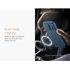 Husă Suritch AirBounce Bumper MagSafe cu Suport și Protecție Cameră, iPhone 17 Pro Max / 18 Pro Max, albastru deschis
