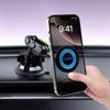 LanParte RBA-M01 Magnetische Telefoonhouder voor Auto - met Vacuüm Zuignap - 360° Verstelbaar - MagSafe geschikt
