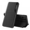 Eco Leather View Case, Samsung Galaxy S21 FE, schwarz